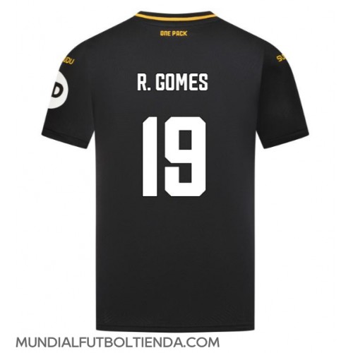 Camiseta Wolves Rodrigo Gomes #19 Segunda Equipación Replica 2024-25 mangas cortas